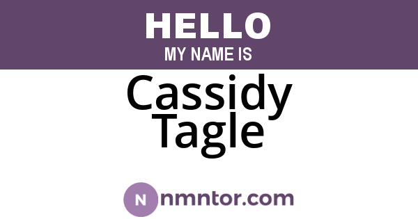 Cassidy Tagle