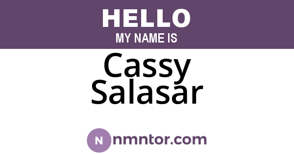 Cassy Salasar
