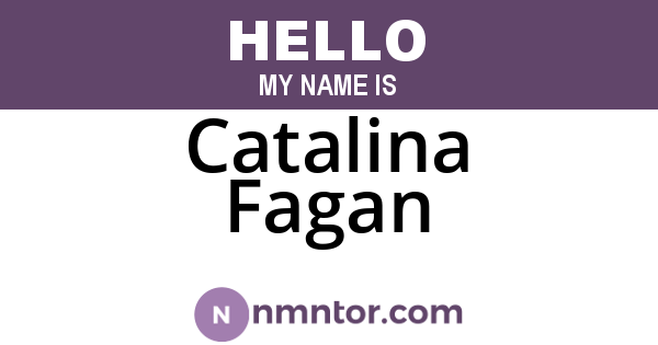 Catalina Fagan