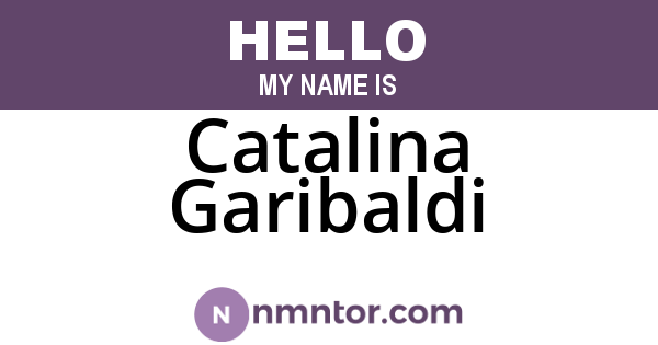 Catalina Garibaldi