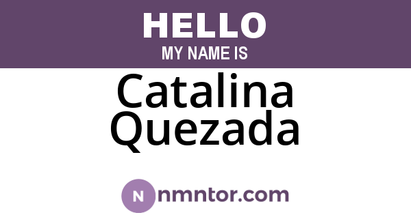 Catalina Quezada