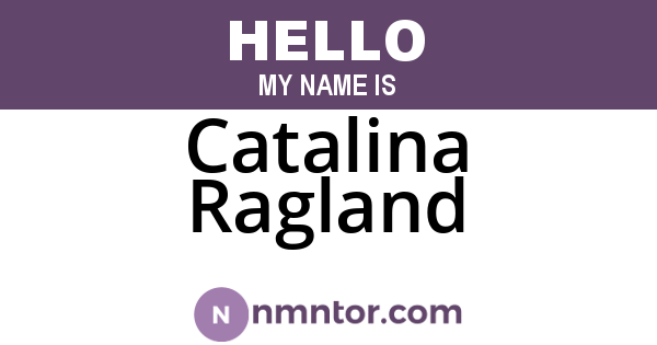 Catalina Ragland