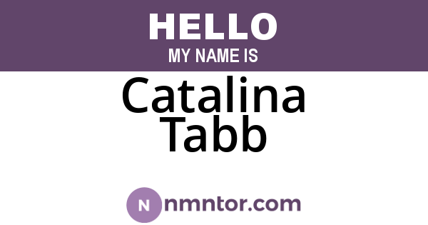 Catalina Tabb