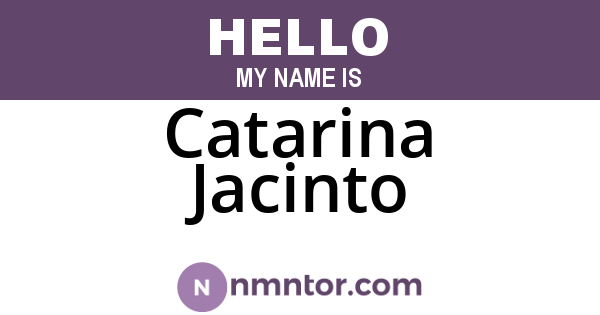 Catarina Jacinto