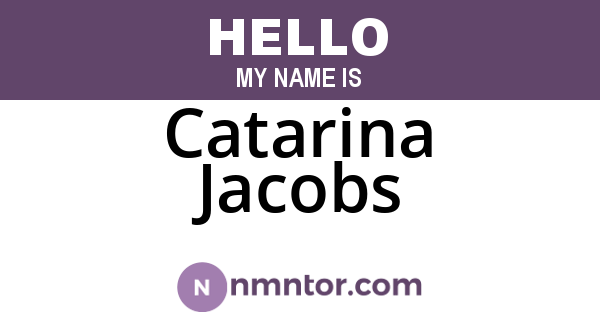 Catarina Jacobs