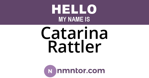 Catarina Rattler