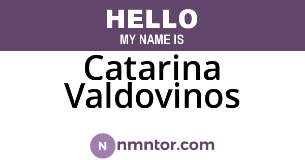 Catarina Valdovinos