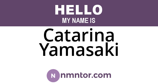 Catarina Yamasaki
