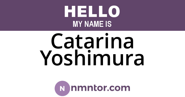 Catarina Yoshimura