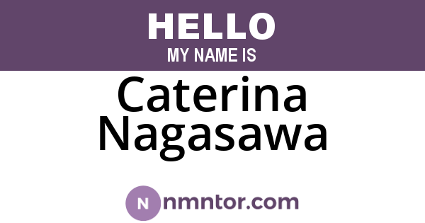 Caterina Nagasawa
