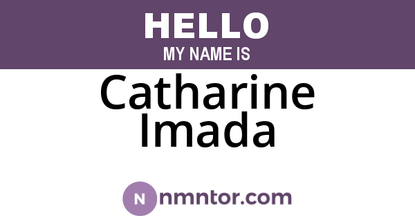 Catharine Imada