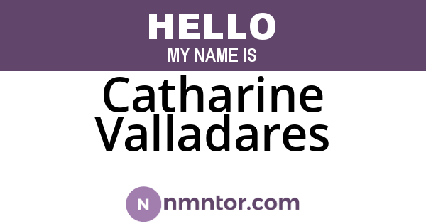 Catharine Valladares