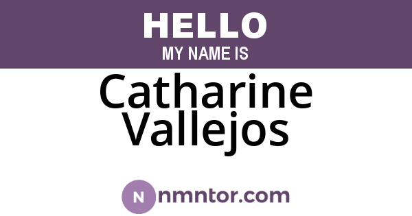 Catharine Vallejos