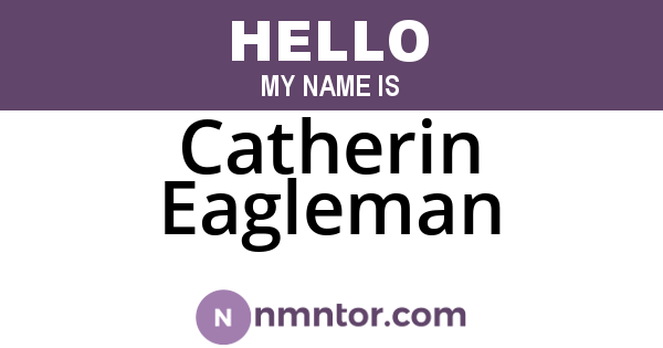 Catherin Eagleman