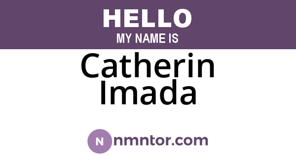 Catherin Imada
