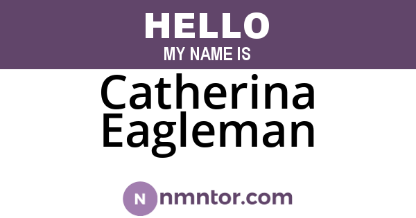 Catherina Eagleman
