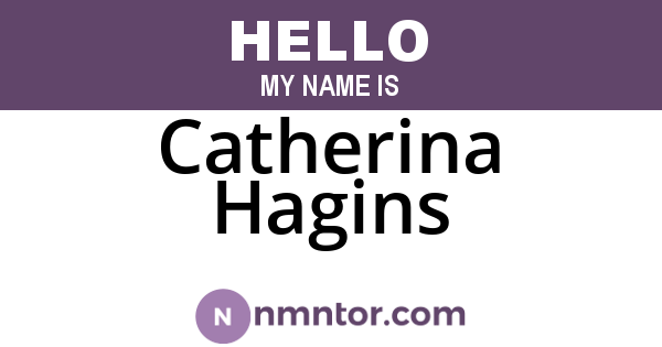 Catherina Hagins