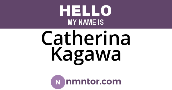 Catherina Kagawa