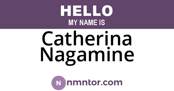 Catherina Nagamine