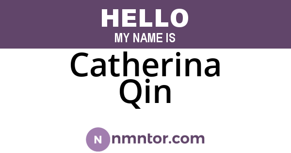 Catherina Qin