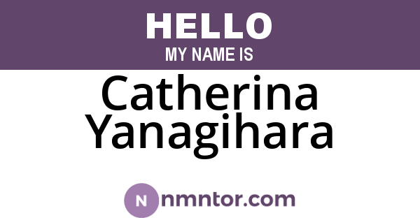 Catherina Yanagihara