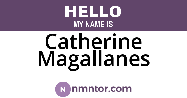 Catherine Magallanes