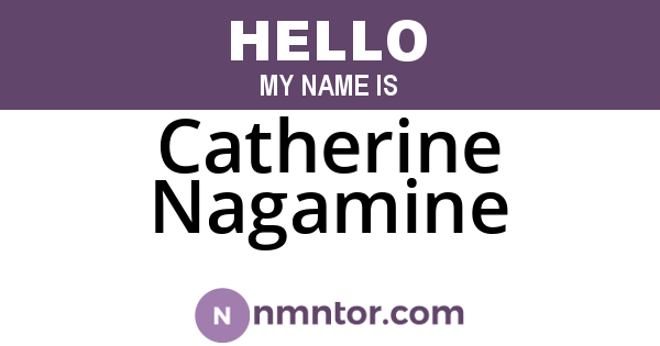 Catherine Nagamine