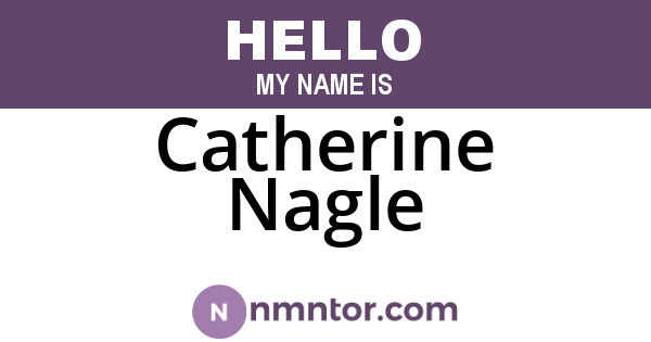 Catherine Nagle