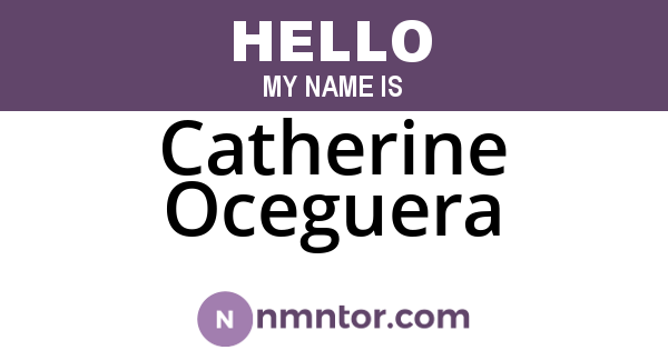 Catherine Oceguera
