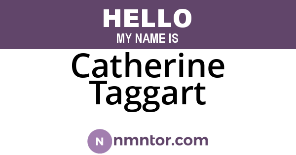 Catherine Taggart