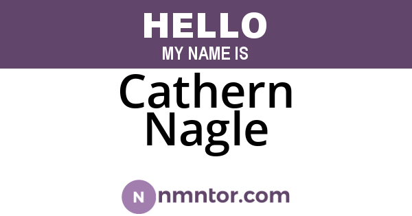 Cathern Nagle
