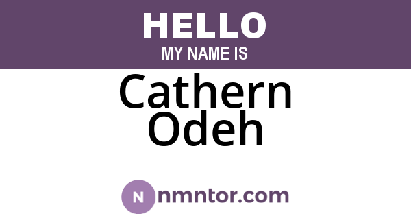 Cathern Odeh