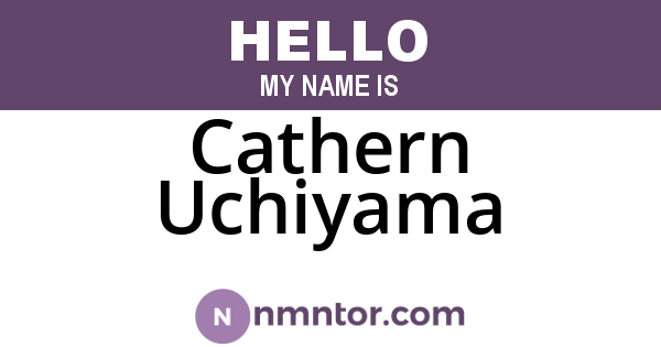 Cathern Uchiyama