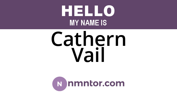 Cathern Vail