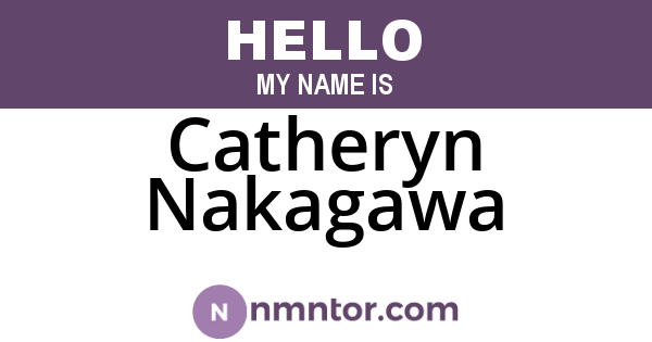 Catheryn Nakagawa