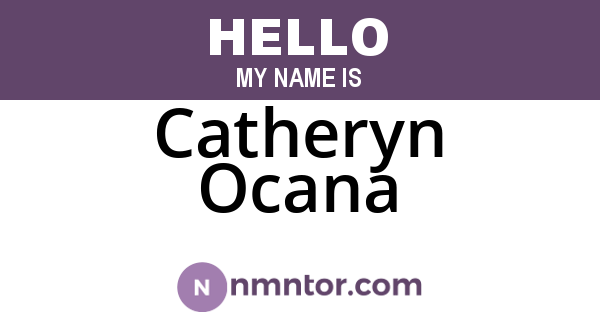 Catheryn Ocana