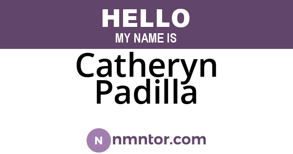 Catheryn Padilla