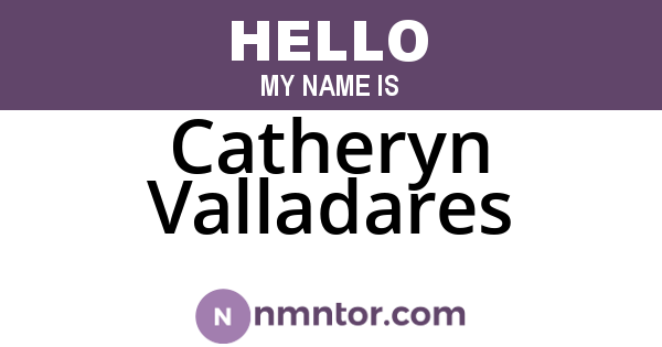 Catheryn Valladares