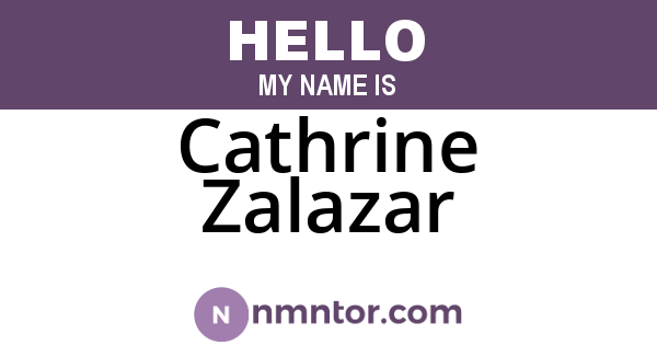 Cathrine Zalazar