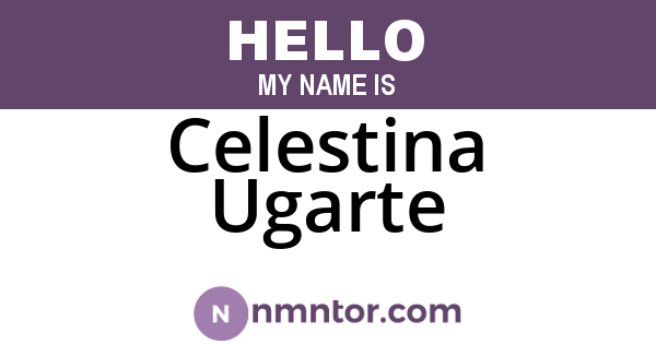 Celestina Ugarte
