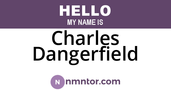 Charles Dangerfield