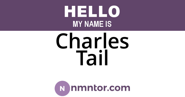 Charles Tail