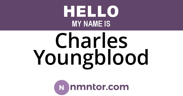 Charles Youngblood
