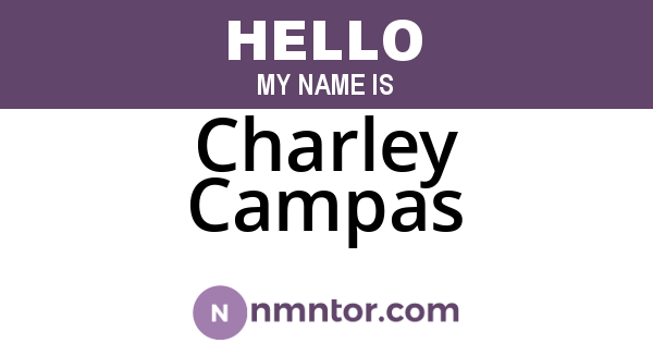 Charley Campas