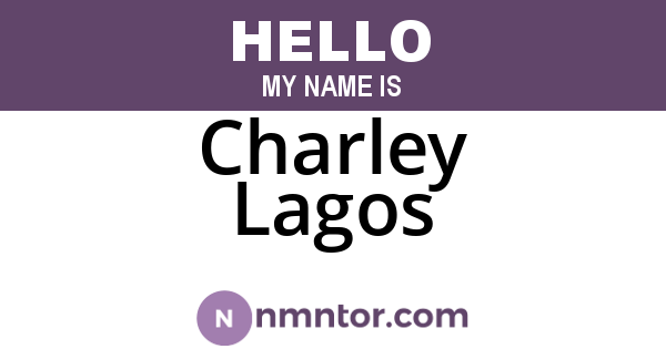 Charley Lagos