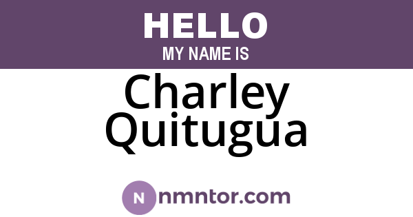 Charley Quitugua