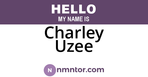 Charley Uzee