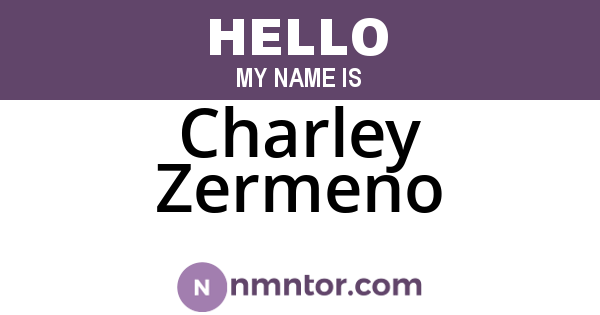 Charley Zermeno