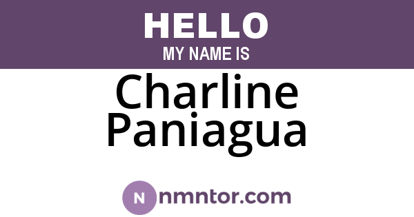 Charline Paniagua