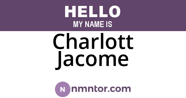 Charlott Jacome